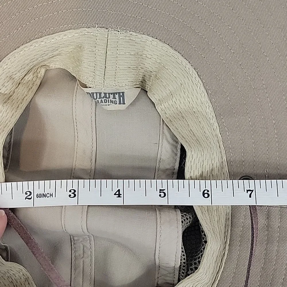 Duluth Trading Co. Crusher Tan Wide Brim Packable Hat Womens Size S/M